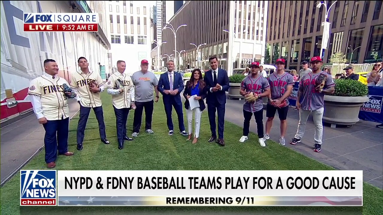 NYPD, FDNY play baseball in the ‘Never Forget’ Classic
