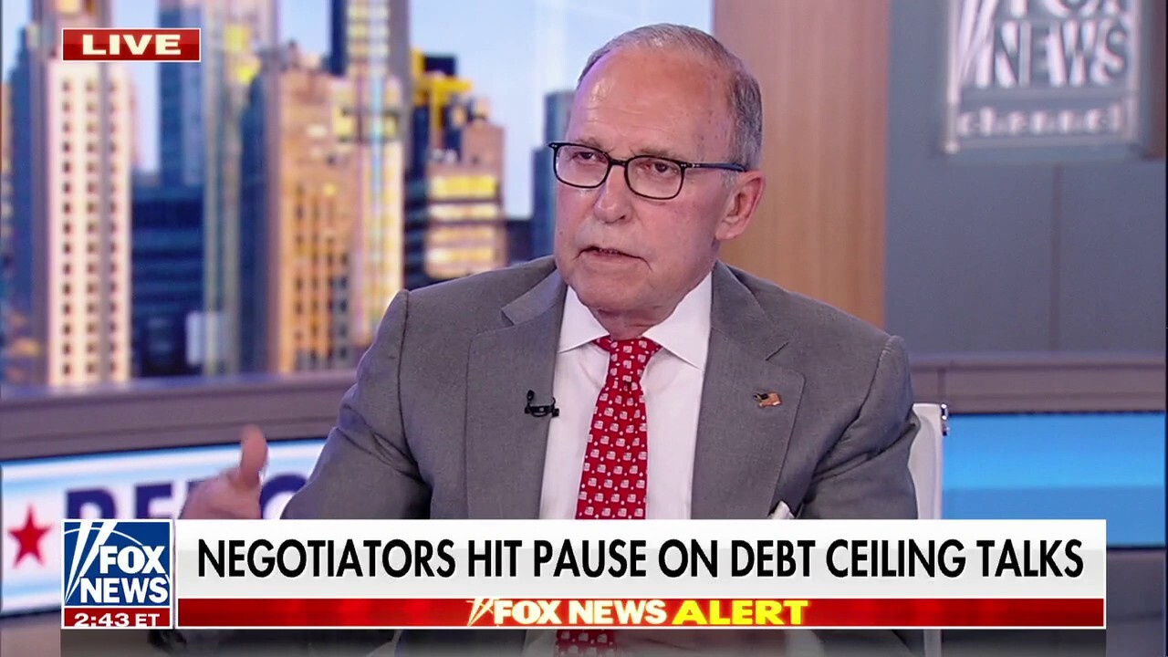 Larry Kudlow: Democrats are disputing every major GOP debt ceiling condition 