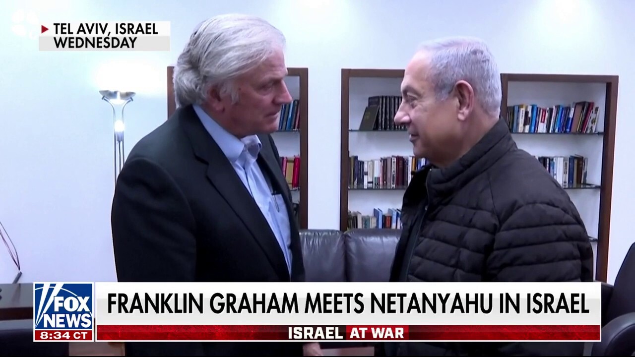 Evangelical Reverend Franklin Graham meets with Netanyahu in Israel