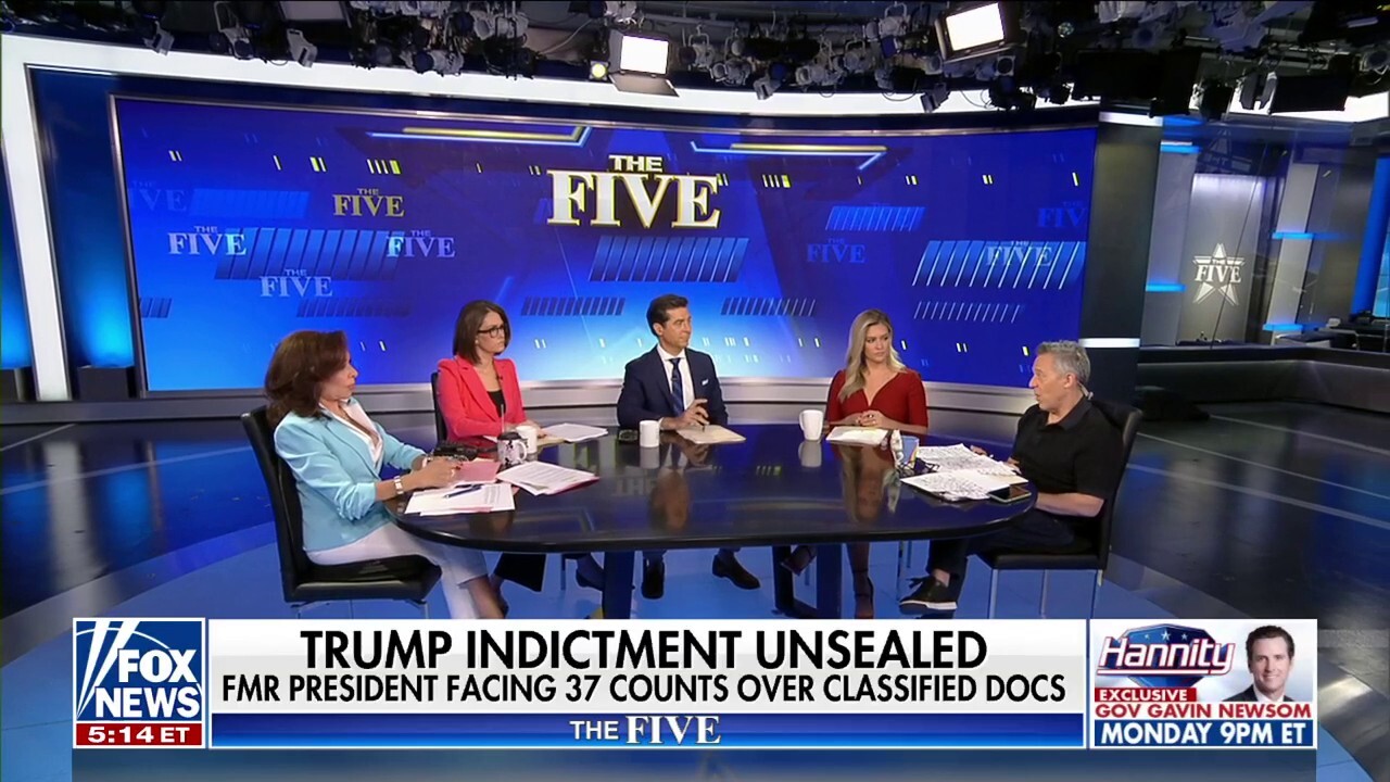 'The Five': Trump indicted on 37 counts over classified documents | Fox ...
