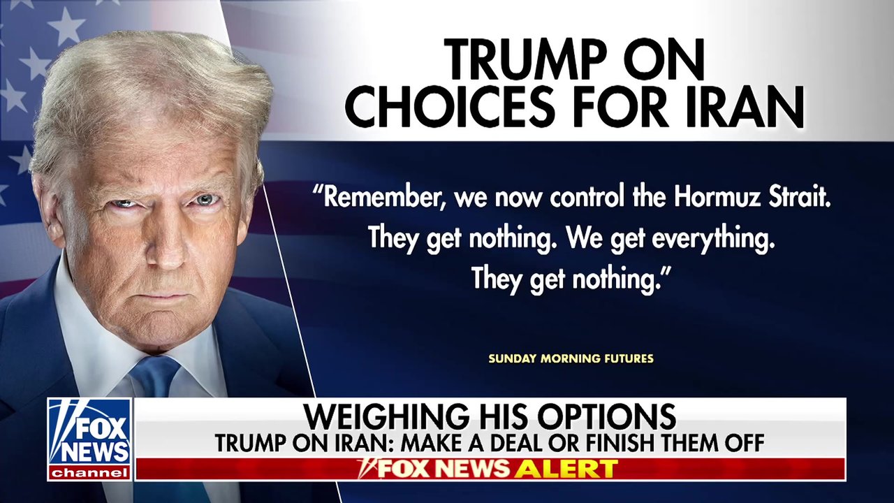 Trump weighing options on Iran: Make a deal or finish them off