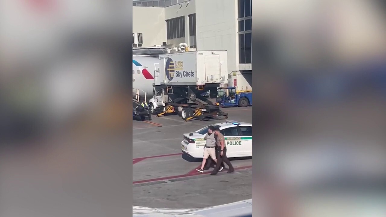 Florida couple arrested after trying to force their way onto American Airlines plane