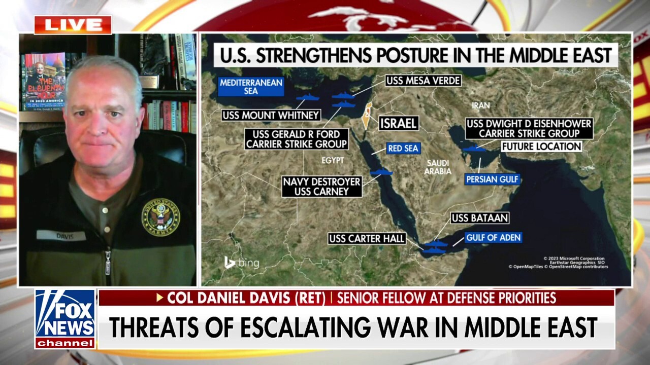 Getting involved in another Middle East war is ‘not in America’s interest’: Col. Daniel Davis
