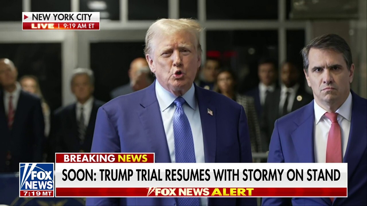 Trump speaks ahead of Stormy Daniels' cross-examination: 'There's no case'