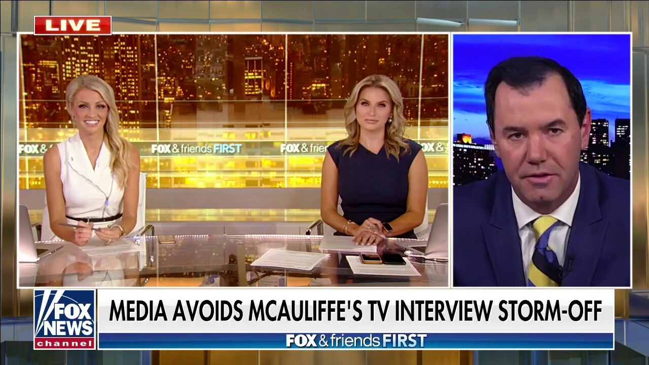 Joe Concha rips media outlets for ignoring Terry McAuliffe's interview storm-off