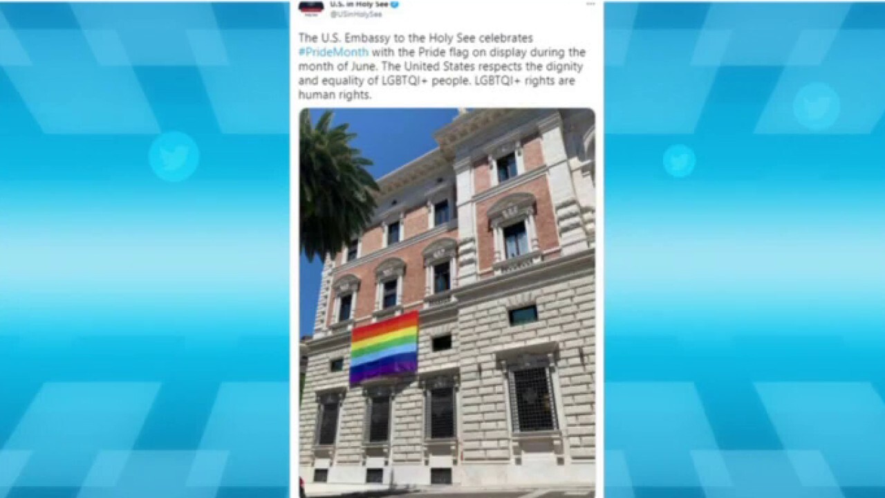 US embassy at the Vatican celebrates Pride month