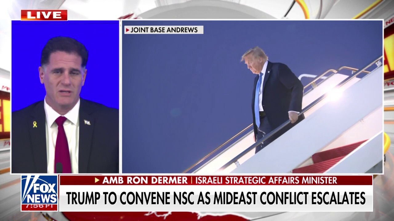 Trump meets with national security team as Israel-Iran conflict escalates