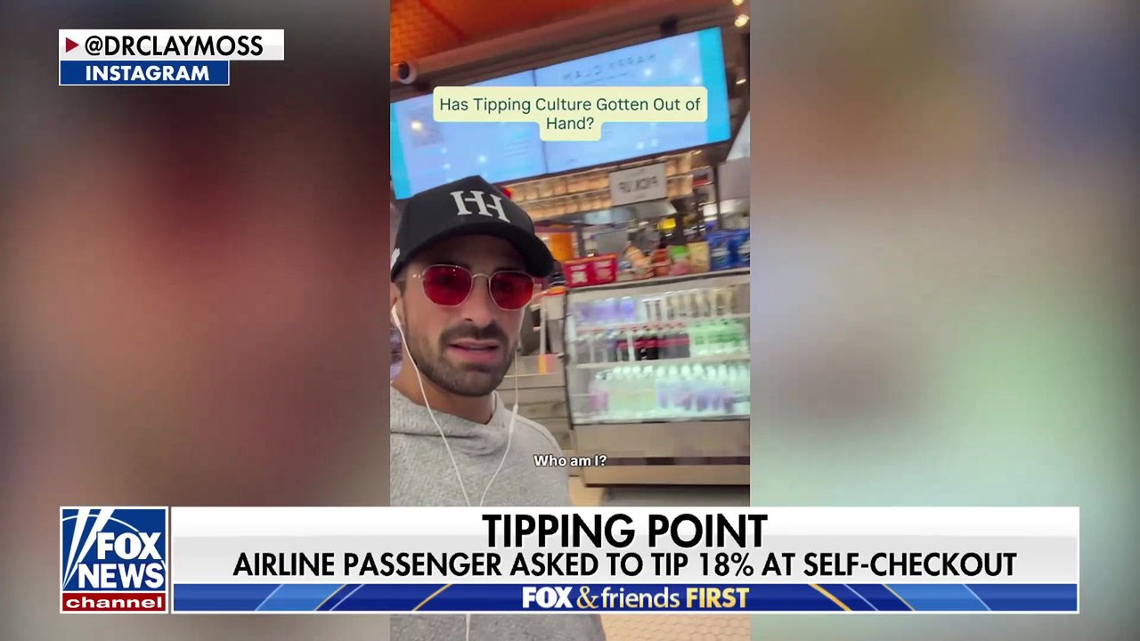 Doctor slams 'out of hand' tipping culture after self-checkout prompt