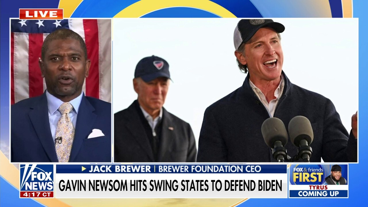 Gavin Newsom is ‘jockeying for position’: Jack Brewer