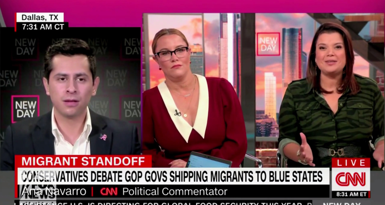 CNN's Ana Navarro called 'Republican of convenience' in tense exchange with conservative guest