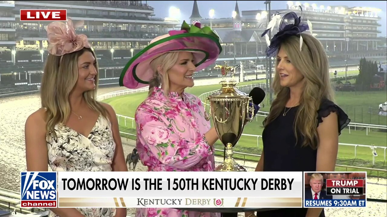 Fox News senior meteorologist Janice Dean is joined by the family who has been making the Kentucky Derby trophy since 1975 on ‘FOX & Friends.’