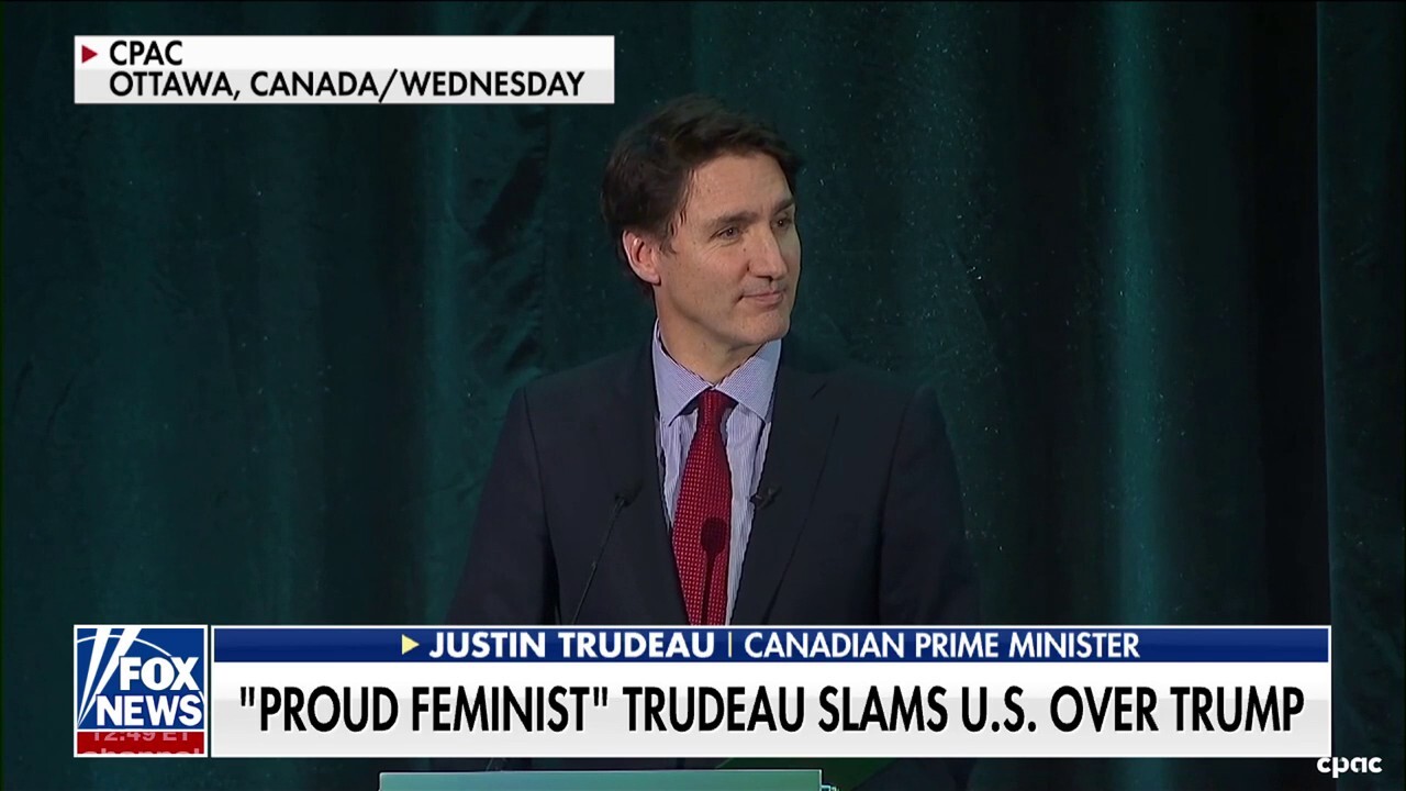 'Proud feminist' Trudeau slams US voters for not electing Harris