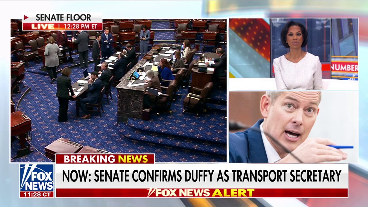 Sean Duffy confirmed as Trump's Transportation secretary