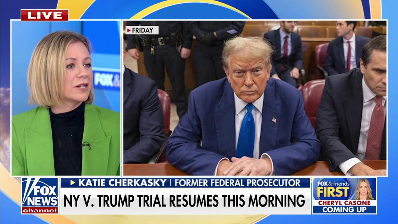 Former federal prosecutor Katie Cherkasky joined 'Fox & Friends First' to discuss why Hope Hicks' testimony was 'devastating' for the prosecution as the NY v. Trump trial is set to resume. 