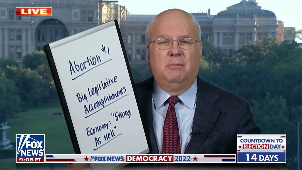 Karl Rove: I’m ‘mystified’ by Biden’s message approaching midterms