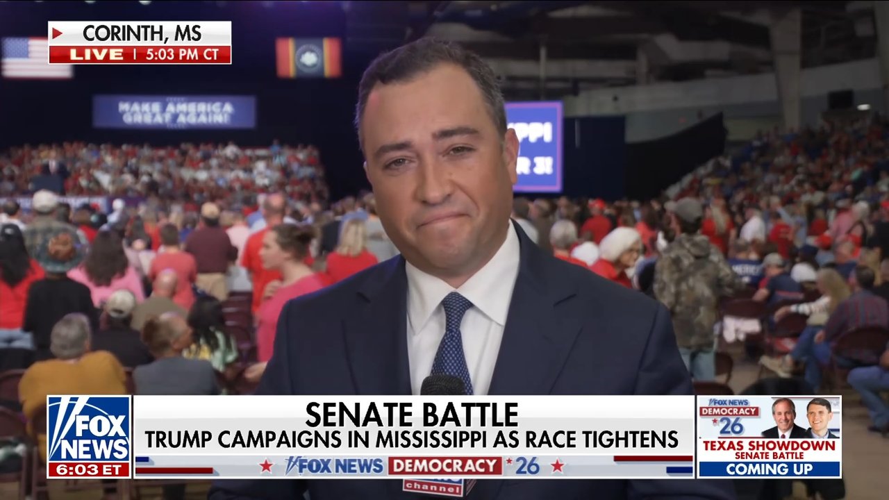 Trump campaigns in Mississippi as Election Day nears