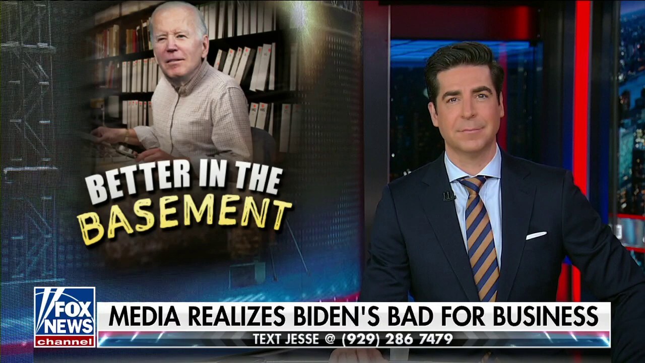Jesse Watters: Will the media do a back-to-back basement campaign with Biden? 