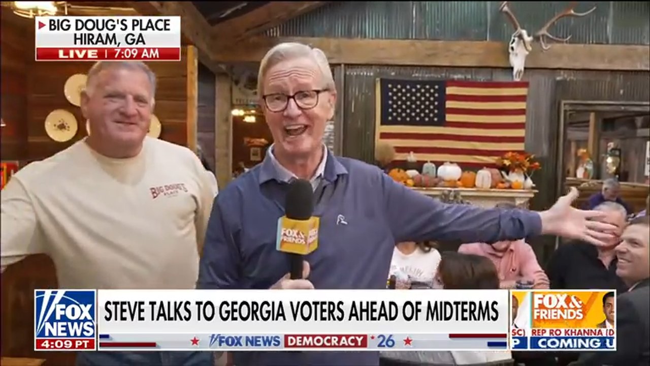 Georgia diner serves up breakfast with a side of politics