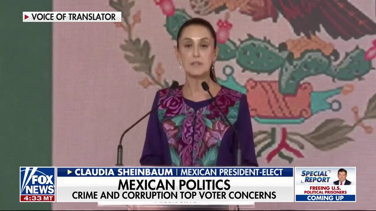 Mexico Elects Its First Woman President Claudia Sheinbaum Fox News Video 3328