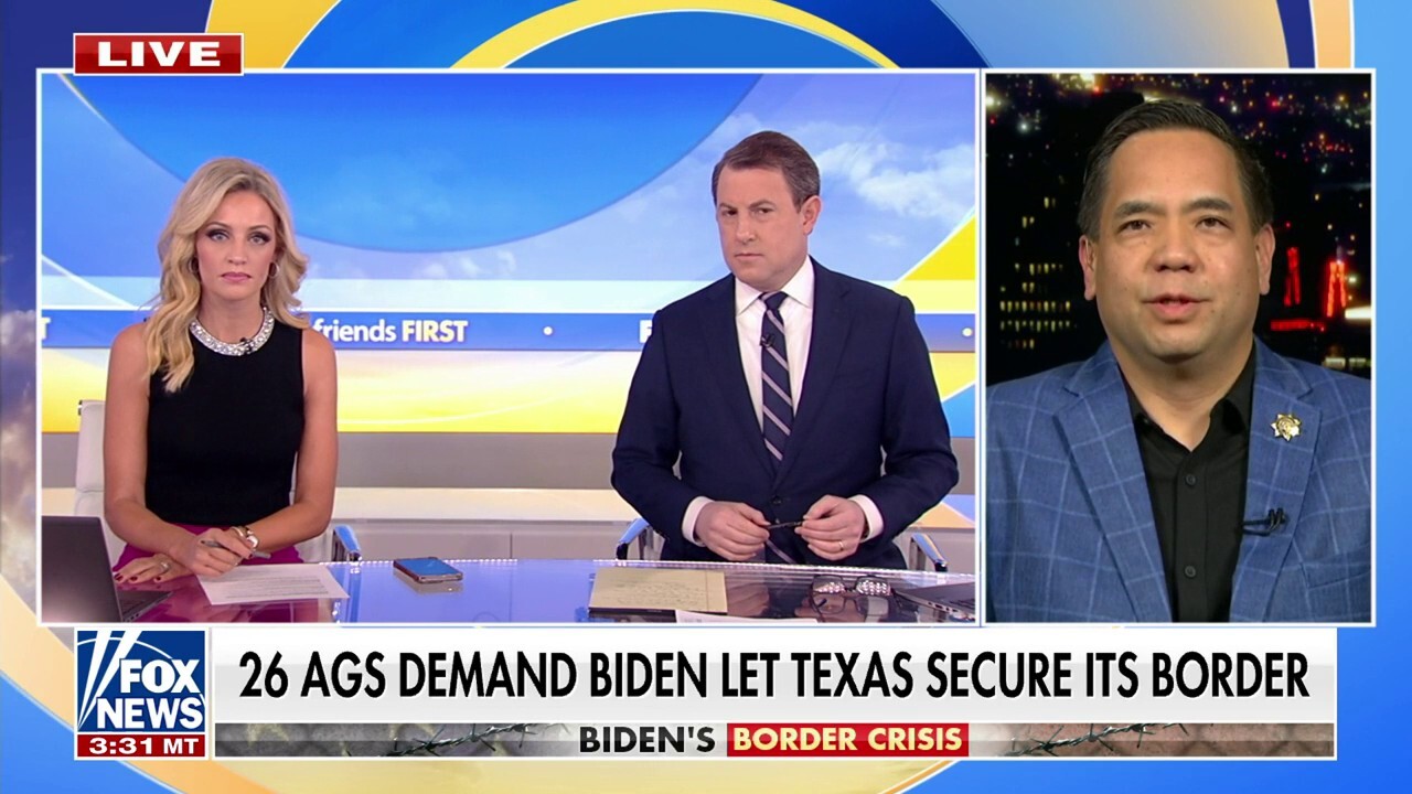 GOP attorneys general demand Biden secure southern border: 'Texas is well within its rights'