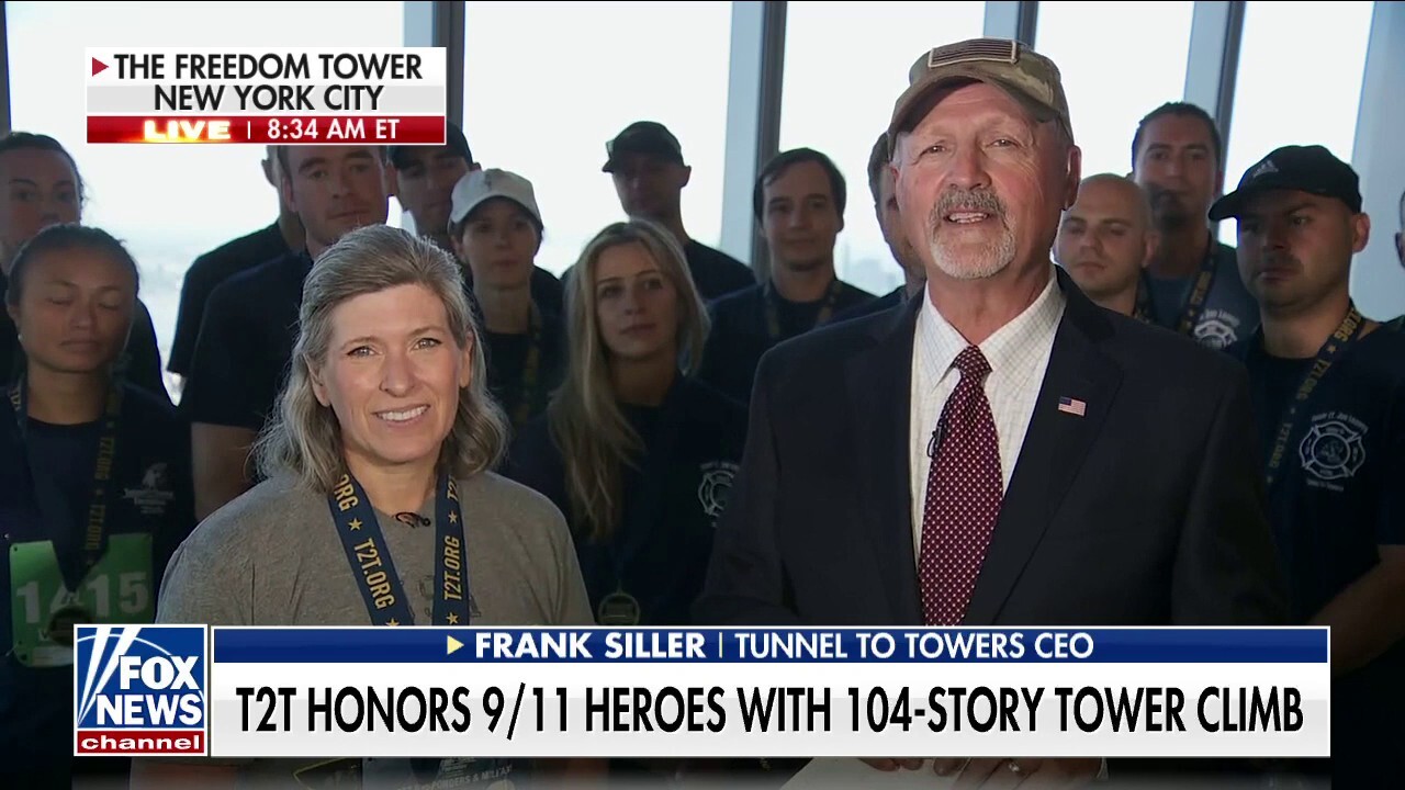 Tunnel to Towers honors 9/11 heroes with 104-story climb at One World Trade Center