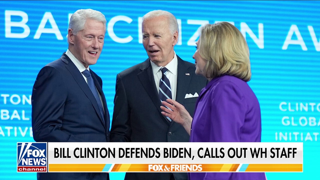 Bill Clinton says Biden's 'mind was clear' as KJP faces criticism from former staffers