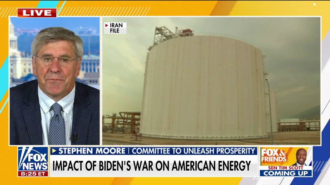 Committee to Unleash Prosperity co-founder Stephen Moore weighs in on how Biden's energy policies impact the consumer and national security. 