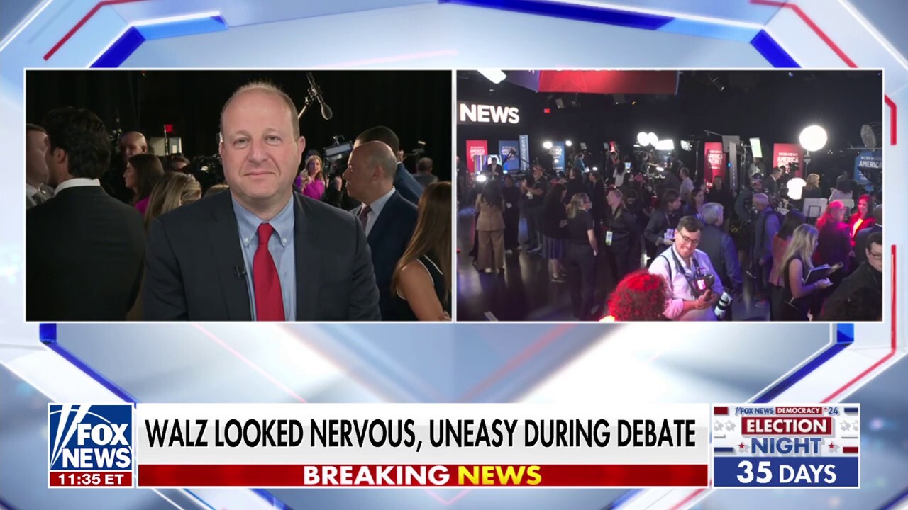 Colorado Gov. Jared Polis reacts to the CBS News Vice Presidential Debate on 'Hannity.'