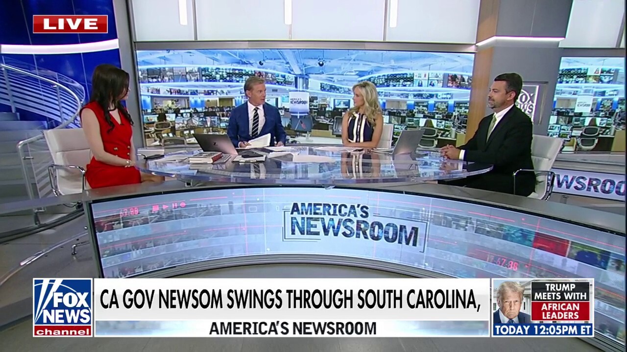 California might not 'impede' Newsom in the polls, but it likely will be a 'liability rather than an asset,' says NY Post correspondent