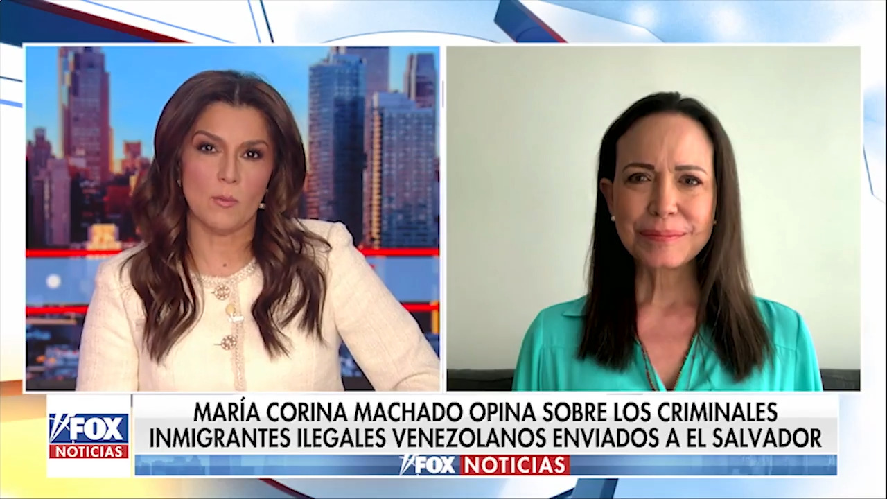 María Corino Machado: "Este régimen está más débil que nunca"