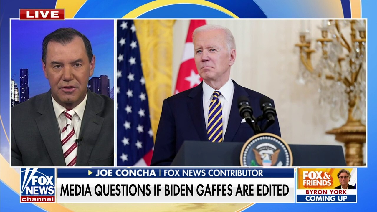 Joe Concha reacts to Biden appearing to forget Mayorkas' name: 'Deteriorating before our eyes'