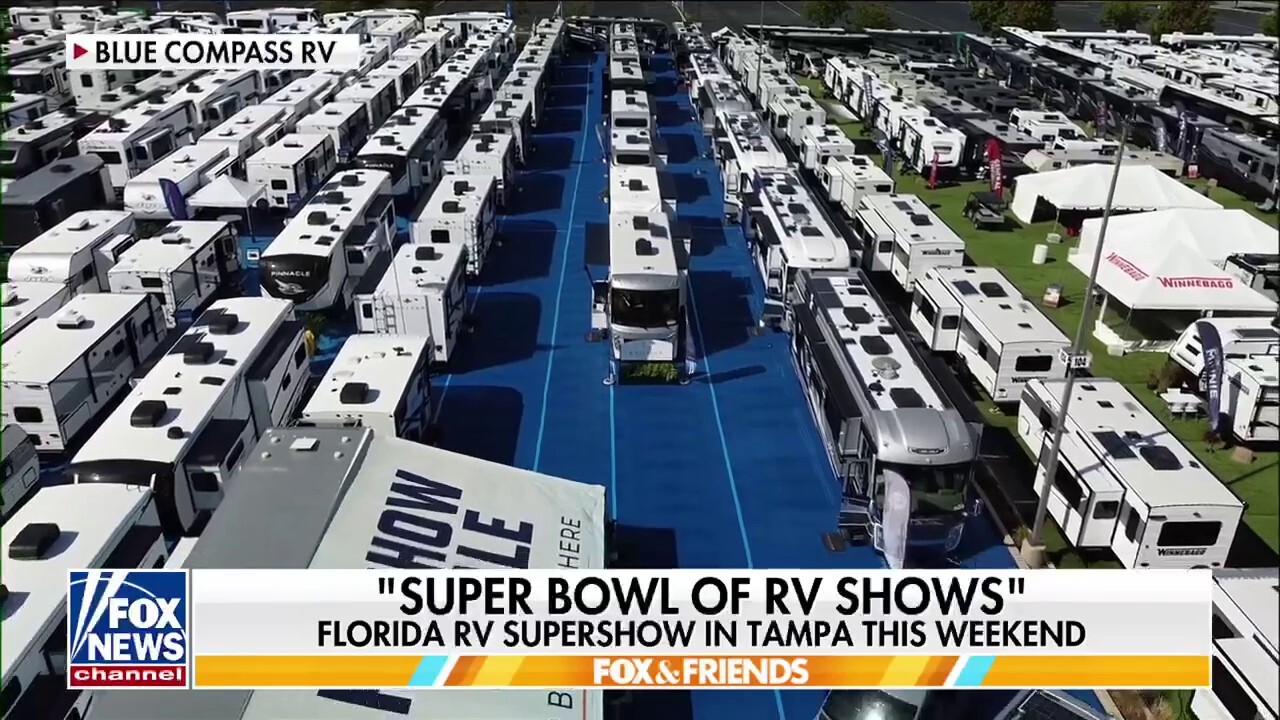 Blue Compass RV founder and CEO Jon Ferrando joins 'Fox & Friends' from the gathering in Tampa.