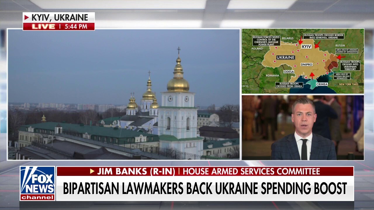 Rep. Banks says Ukrainian troops fighting back against Russia