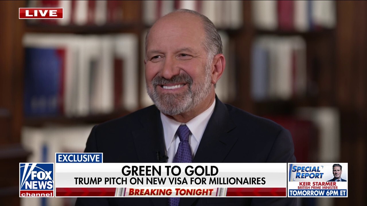 Howard Lutnick pushes back on critics of Trump’s proposal for new ‘gold card’ visa