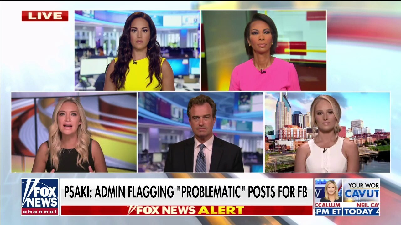 McEnany: ‘My mouth dropped open’ when I heard Psaki’s admission the WH flagged FB posts