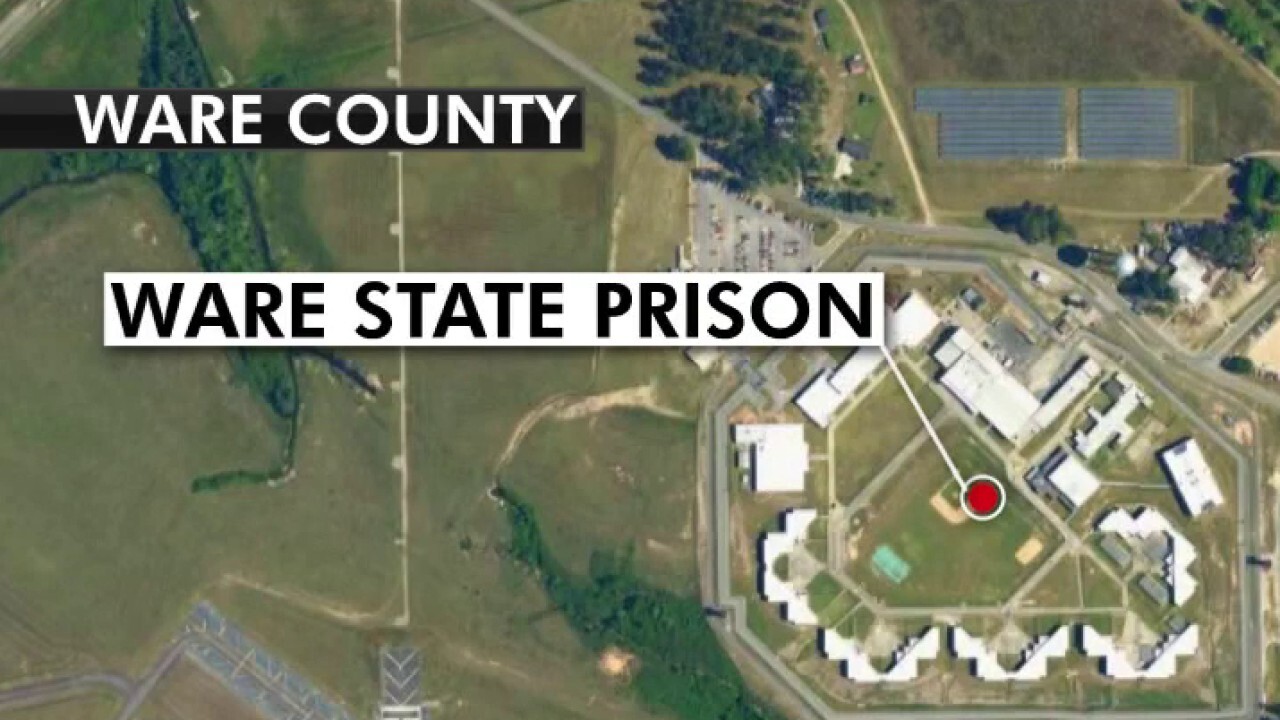 Georgia prison on lockdown after 2 injured in riot