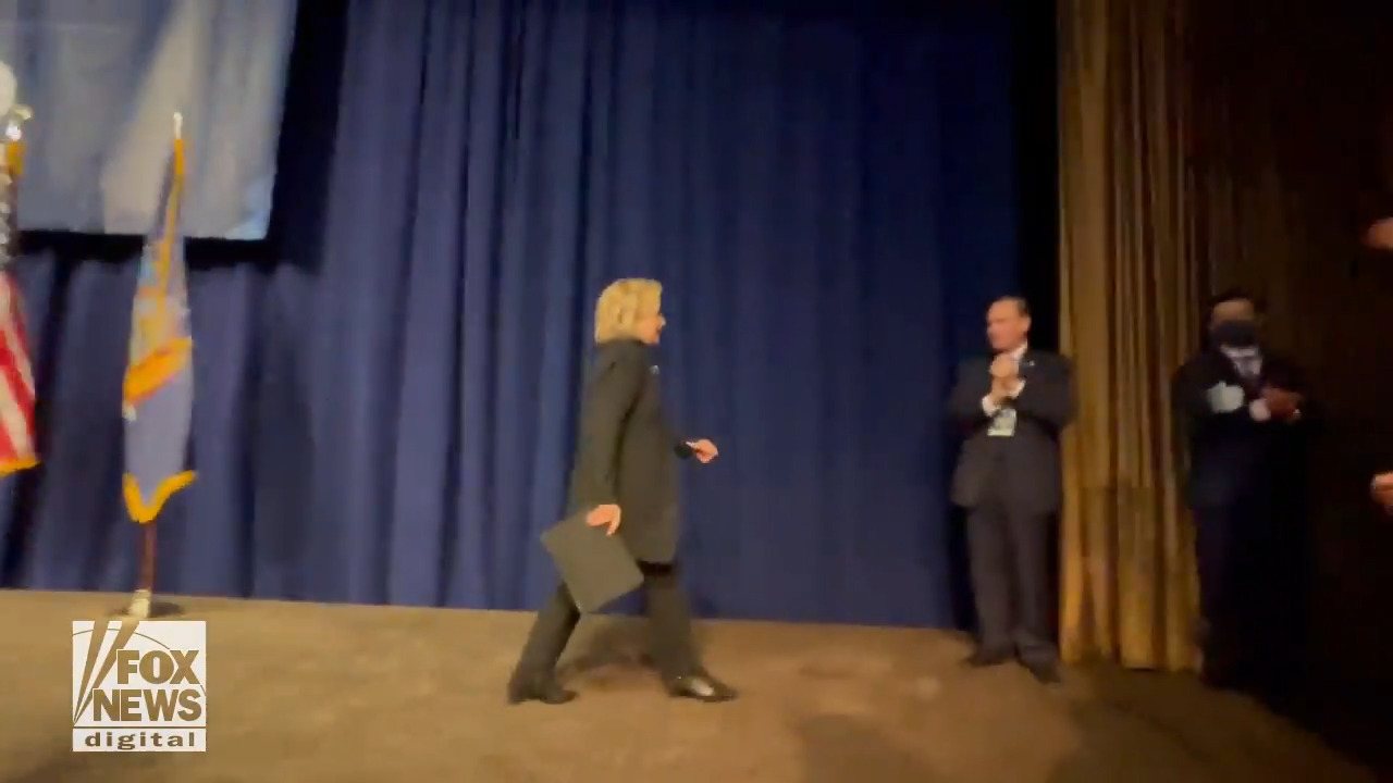 Hillary Clinton ignores question about why she called the Durham controversy a 'fake scandal'
