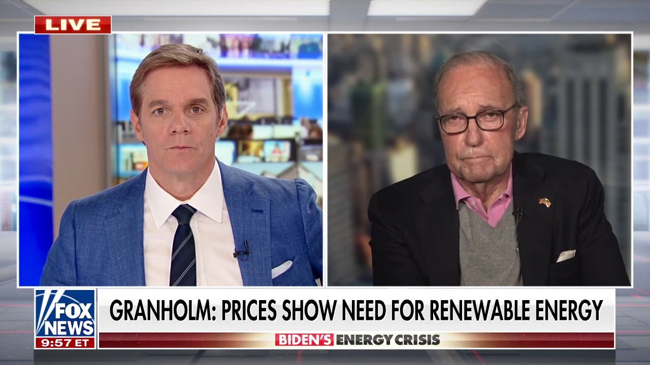 Kudlow: Biden's 'woke pipedream' to eliminate fossil fuels would mean 'permanent recession'