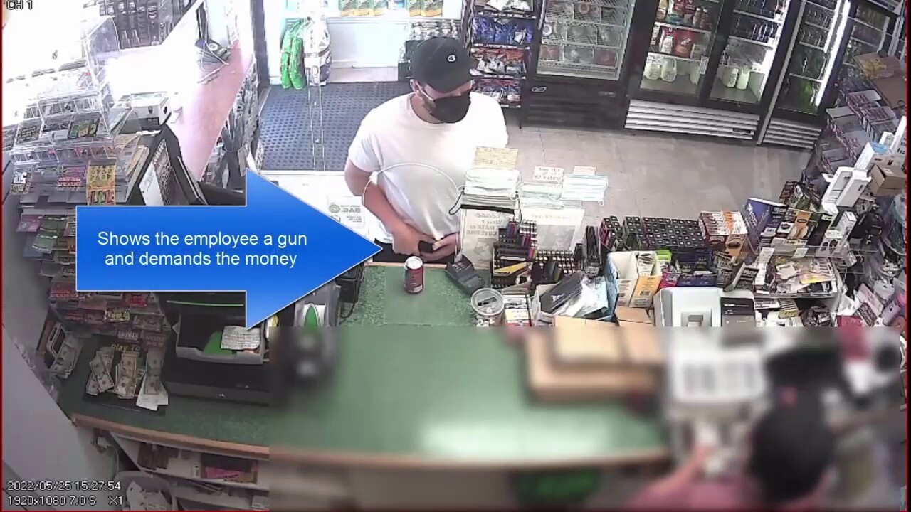 Philadelphia police looking for robbery suspect who fled after store owner pulls out gun