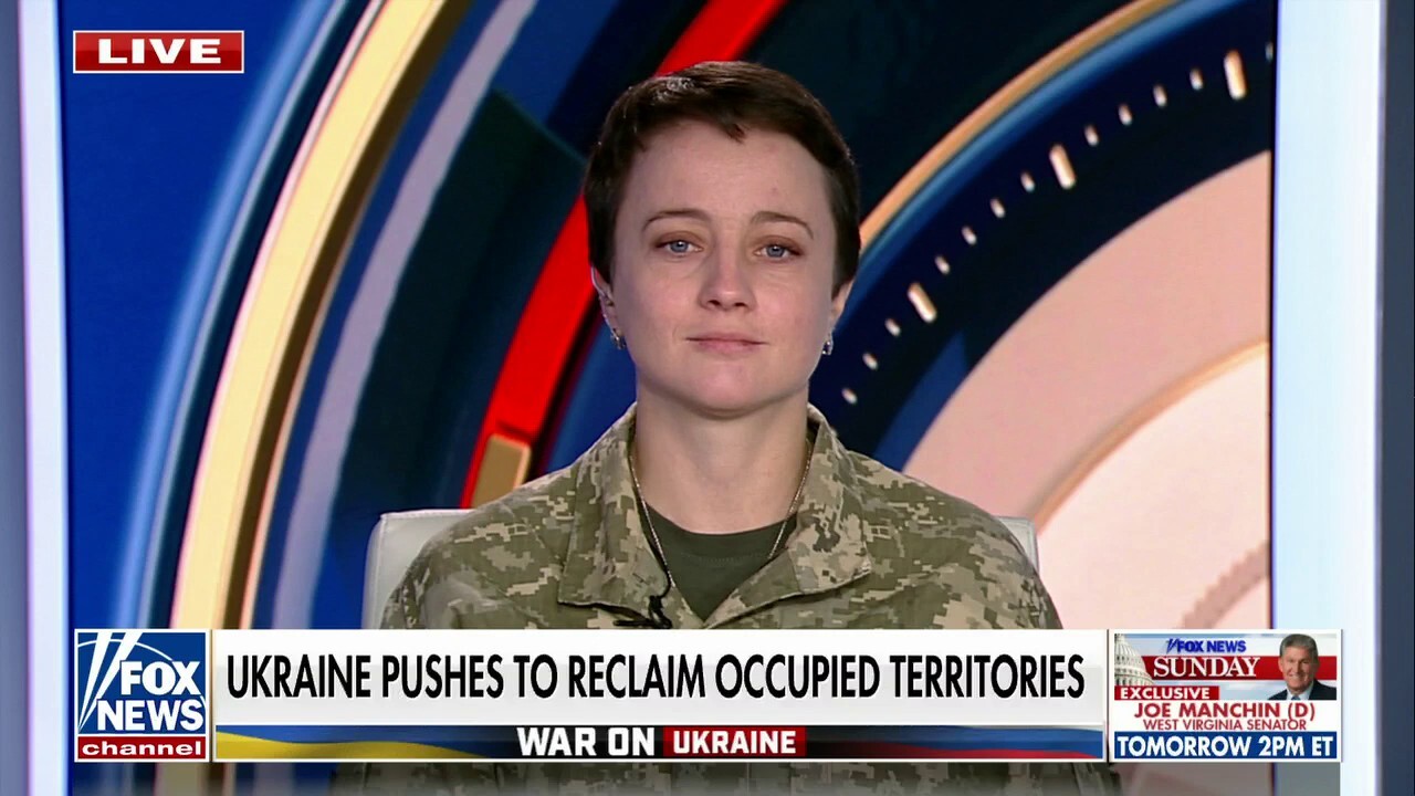 Ukrainian armed forces sergeant Daria Zubenko: We are 'ready to win this war' 