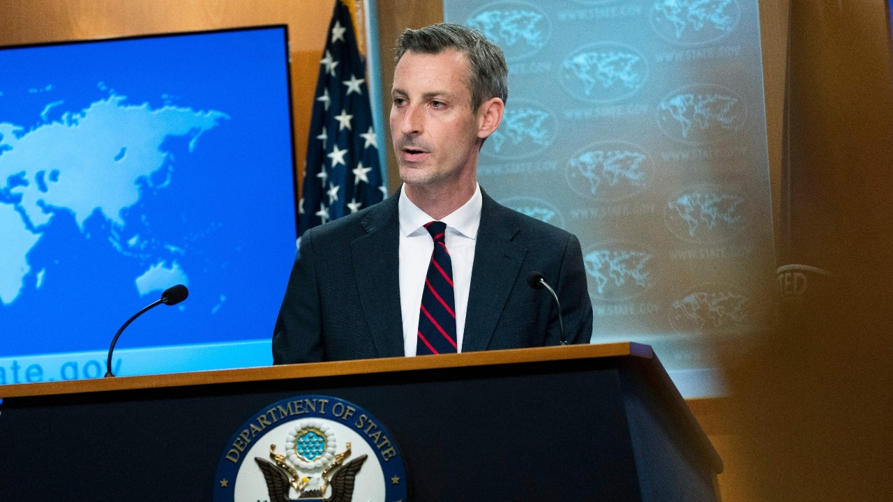 State Department press briefing with spokesman Ned Price