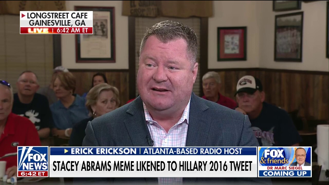 Erick Erickson on Stacey Abrams' candidacy: 'California and New York have given her more money than Georgians'