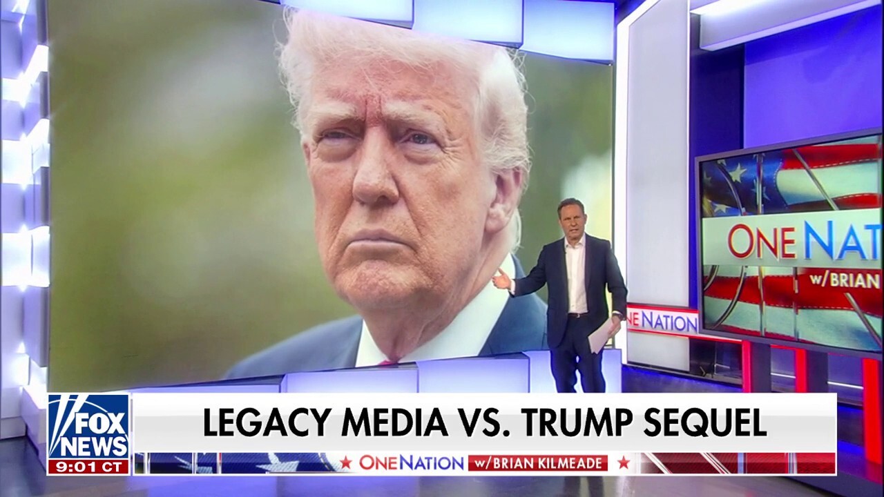 President Trump gets no respect from the big networks, says Brian Kilmeade