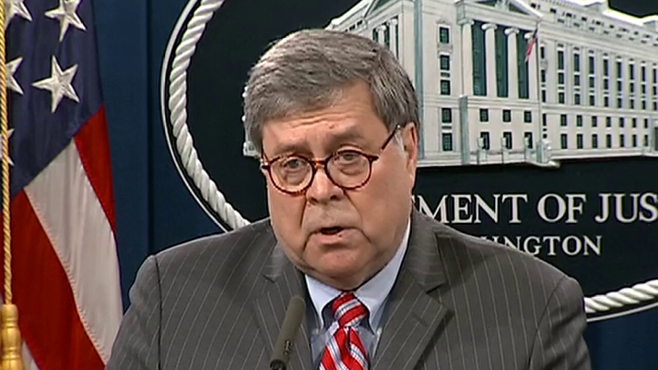 Barr says he doesn't envision criminal investigations of Obama, Biden in Russia probe