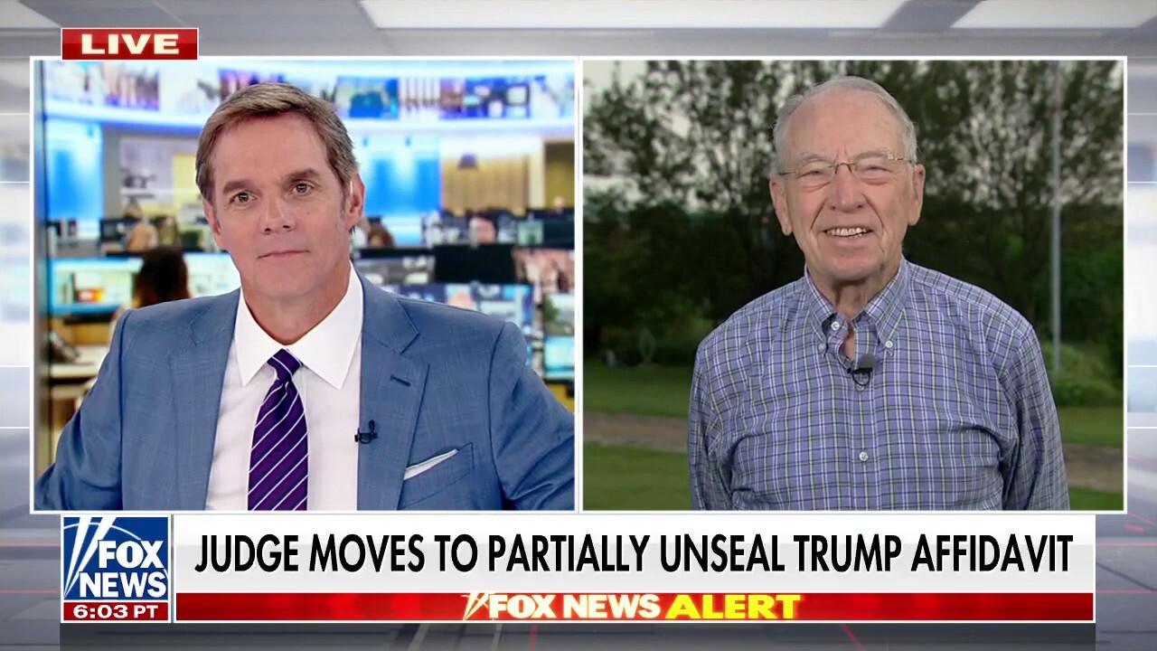 Chuck Grassley: ‘Full transparency’ in Trump case is in store, evidence of political bias