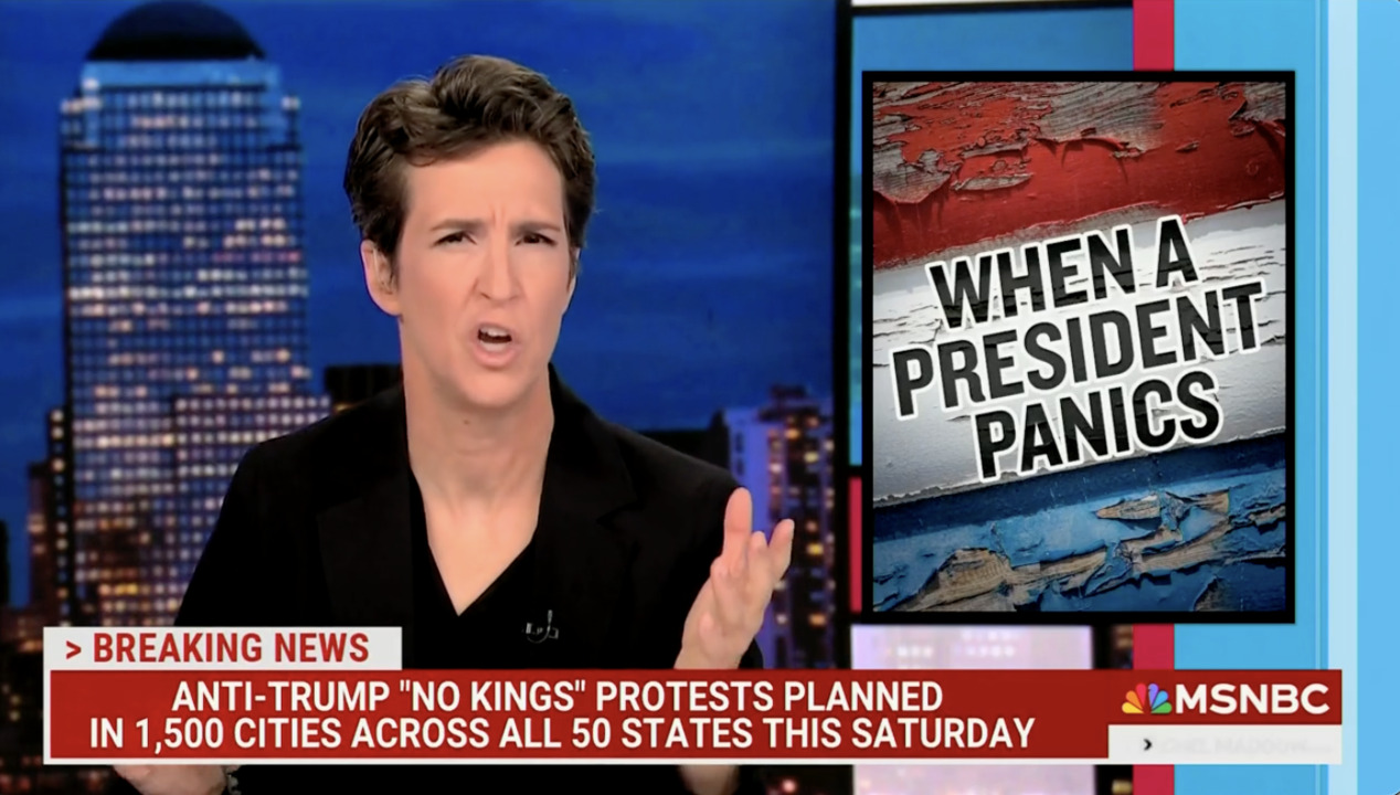Rachel Maddow declares 'you lose' to Trump over immigration protests