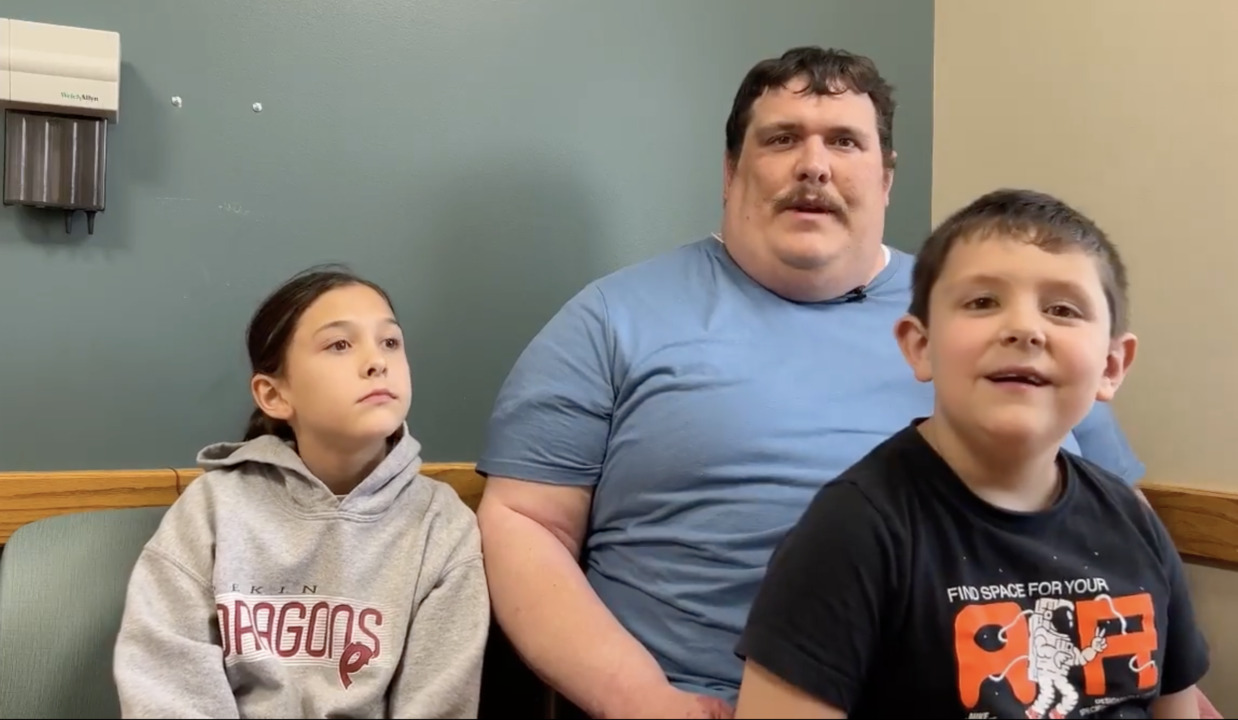 Boy's father and doctor describe young boy's stroke and life-saving procedure