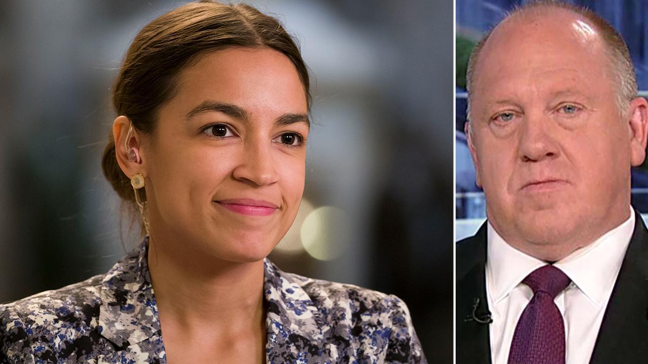 Tom Homan: Alexandria Ocasio-Cortez is intentionally misinforming the public about migrant detention centers