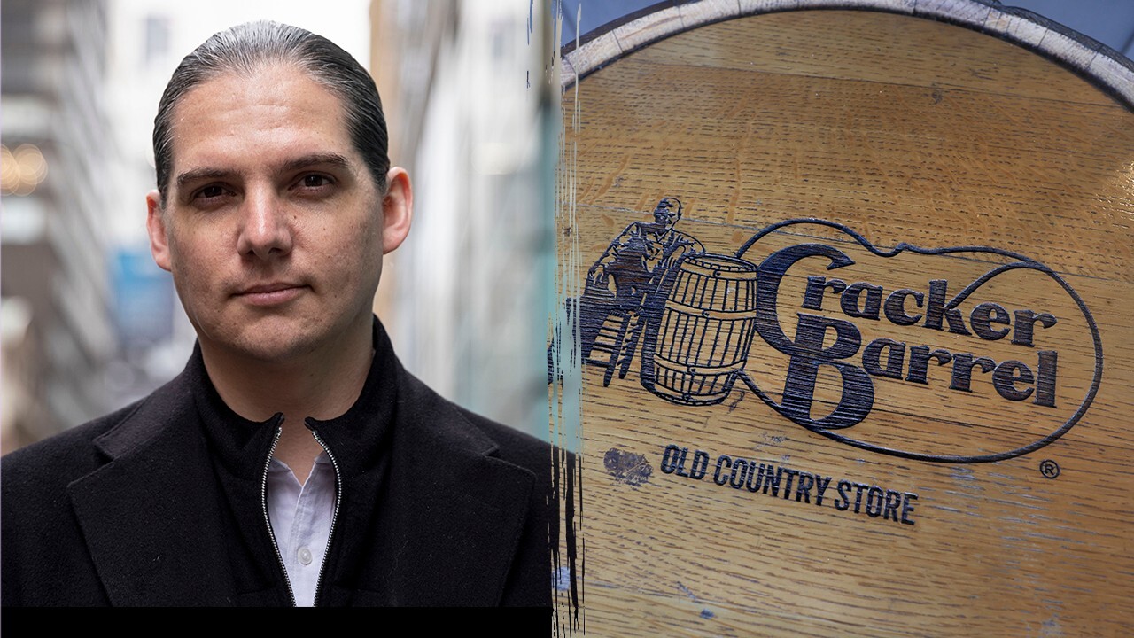 Conservative activist Robby Starbuck says Cracker Barrels logo redesign and progressive endeavors are "brand destruction 101." 
