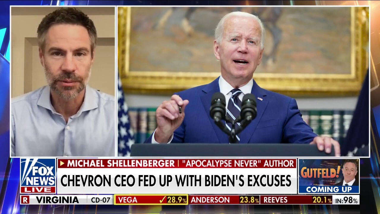 Michael Shellenberger says Biden is constantly contradicting himself on oil: ‘Too easy’ to ‘debunk his lies’